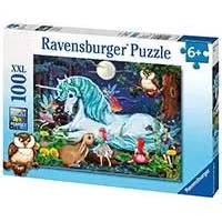 Kliknite za detalje - Ravensburger Puzle 100 delova - Čarobna šuma 10793