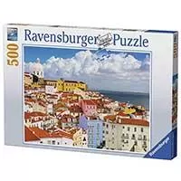 Kliknite za detalje - Puzle Ravensburger 500 delova - Lisabon 14757