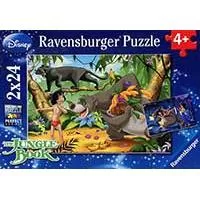 Kliknite za detalje - Slagalica Ravensburger 2x24 Knjiga o džungli 08894