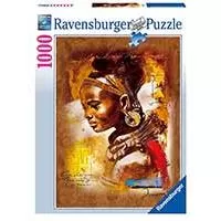 Kliknite za detalje - Puzzle Ravensburger 1000 delova -  African Beauty 15352