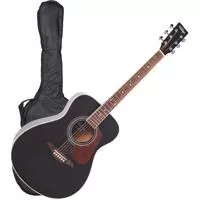 Kliknite za detalje - Akustična gitara sa torbom, stalkom i štimerom Vintage V300BKOFT