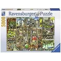 Kliknite za detalje - Puzzle 5000 delova -  Bizarni grad Ravensburger 17430