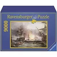Kliknite za detalje - Puzzle 9000 delova -  Napad na Alžir - Džordž Čejmbers Ravensburger 17806