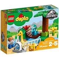Kliknite za detalje - LEGO® DUPLO® - Jurassic World - Zoološki vrt sa nežnim džinovima 10879
