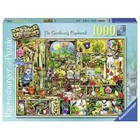 Kliknite za detalje - Puzzle 1000 delova - Colin Thompson No.3 The Gardeners Cupboard - Ravensburger 19498