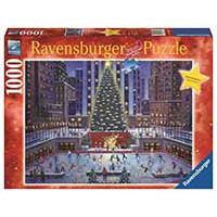 Kliknite za detalje - Puzzle 1000 delova - Božić u Njujorku - Ravensburger 19563