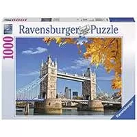 Kliknite za detalje - Puzzle 1000 delova - Jesen nad Tauer Bridžom - Ravensburger 19637