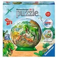 Kliknite za detalje - 3D Puzle Kugla Dinosaurusi - Ravensburger 11838
