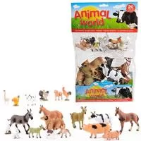 Kliknite za detalje - Domaće životinje Figurice 20kom. Animal World 26790