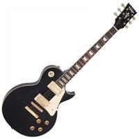 Kliknite za detalje - Vintage električna gitara V100BB Gloss Black