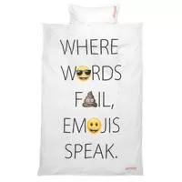 Kliknite za detalje - Dečija posteljina Emoji 140x200