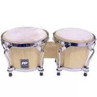 Kliknite za detalje - Performance Percussion Bongos PP5007 Natural