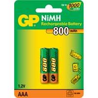 GP NiMH punjive baterije AAA 800 mAh - pakovanje 2 kom.