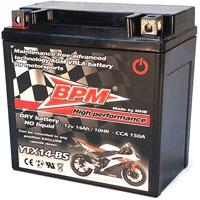 Akumulator za manje SUS motore BPM YTX14-BS 12V 14Ah
