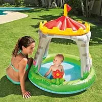 Kliknite za detalje - Bazen Za Bebe Sa Krovom - Intex 57122 Royal Castle 