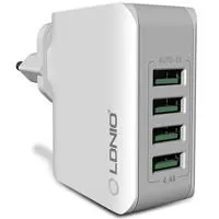 Kliknite za detalje - Brzi USB punjač sa 4 porta za baterije prenosnih uređaja Ldnio A4403