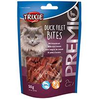 TRIXIE Hrana za mačke PREMIO Pačeći fileti Duck Filet Bites 50gr