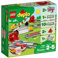 Kliknite za detalje - LEGO® DUPLO® šine za voz 10882