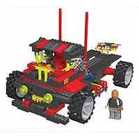 Kliknite za detalje - Knex Flatbed Truck - vozilo sa motorom iz serije Roads Rigs KN11910