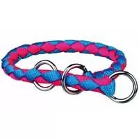 Kliknite za detalje - Ogrlica - davilica za pse Cavo pink-blue S-M Trixie 14376