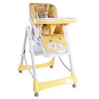 LORELLI Stolica za hranjenje PRIMO Yellow Bear