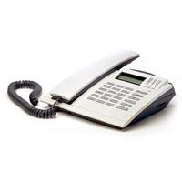 Stoni žičani fiksni telefon TP 0126 DRS Electronics Crni