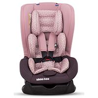 KIKKA BOO Autosedište VINTAGE 0-18kg Butterfly Dark Pink