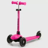 Kliknite za detalje - Dečiji trotinet sa svetlećim točkovima Fun Kids M1-Pink
