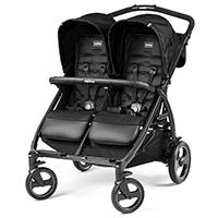 Kliknite za detalje - PEG PEREGO Kolica za blizance BOOK FOR TWO Class Black