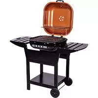 Kliknite za detalje - Čelični roštilj sa poklopcem za dvorište i terase BBQ22TC