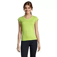 Kliknite za detalje - Sols Ženska majica V izrez Moon Apple Green veličina 3XL 11388