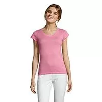 Kliknite za detalje - Sols Ženska majica V izrez Moon Orchid Pink veličina 3XL 11388