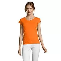 Kliknite za detalje - Sols Ženska majica V izrez Moon Orange veličina L 11388