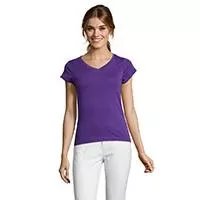 Kliknite za detalje - Sols Ženska majica V izrez Moon Purple veličina 3XL 11388