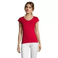 Kliknite za detalje - Sols Ženska majica V izrez Moon Red veličina 3XL 11388