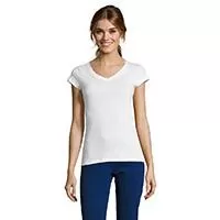 Kliknite za detalje - Sols Ženska majica V izrez Moon White veličina 3XL 11388