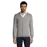 Kliknite za detalje - Sols Muški džemper na kopčanje Griffith Grey veličina 3XL 01715