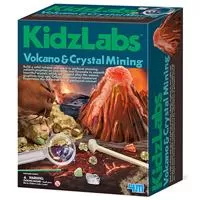 Kliknite za detalje - Napravi vulkan i iskopaj kristale Kidz Labs 4M05532