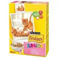 Kliknite za detalje - Friskies Junior Hrana za mačke  do godinu dana - piletina i mleko - 300g