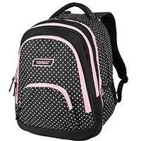 Kliknite za detalje - TARGET 2 u 1 - Ranac za školu JUMP Dots Pink 26304