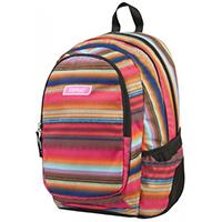TARGET 3 ZIP - Ranac za školu LARGE ALLOVER 21433