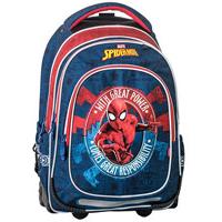 Play Školski ranac sa točkićima Trolley - Spider-Man, Emblem