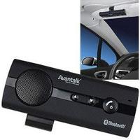 Bluetooth spikerfon koji se montira na suncobran u automobilu