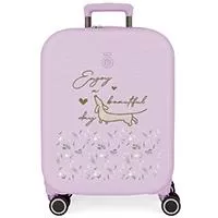 Kliknite za detalje - ENSO Kabinski ABS kofer 55cm Beautiful Day purple 95191