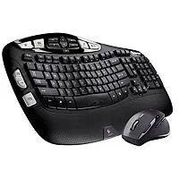 Kliknite za detalje - Logitech® Cordless Desktop® Wave Pro™