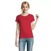 Kliknite za detalje - Sols Ženska pamučna majica Imperial Red veličina L 11502