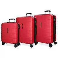 Kliknite za detalje - Koferi Movom Turbo Red Set 55cm-69cm-79cm 58294