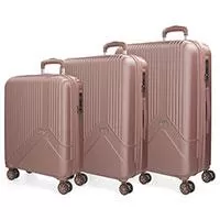 Kliknite za detalje - Koferi Movom Trendy Pink Set 55cm-67cm-76cm 58194