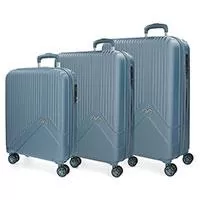 Kliknite za detalje - Koferi Movom Trendy Blue Set 55cm-67cm-76cm 58194