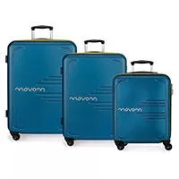 Kliknite za detalje - Movom ABS Koferi Flash Navy Komplet 55cm-69cm-79cm 58394